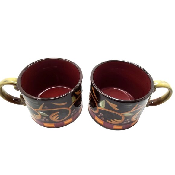 Demdaco Chocolate Berries Coffee Mug hand painted and designed by Deb Hrabik, se - Picture 4 of 5